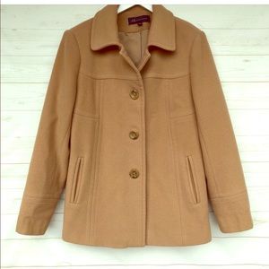 Anne Klein Camel Peacoat